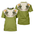Desert Cactus Roadrunner Golf Polo Shirt, Ladies Golf Tops, Women's Golf Apparel