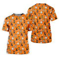 Halloween Dog Costume Pattern Golf Polo Shirt, Mens Golf Shirts, Polo Shirts For Men