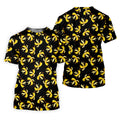 Banana Duck Hawaiian Golf Shirt, Fun Women's Golf Shirts, Ladies Golf Polos
