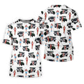 Golf Cart Girls Pattern Golf Polo Shirt, Hawaiian Golf Shirt, Mens Golf Apparel