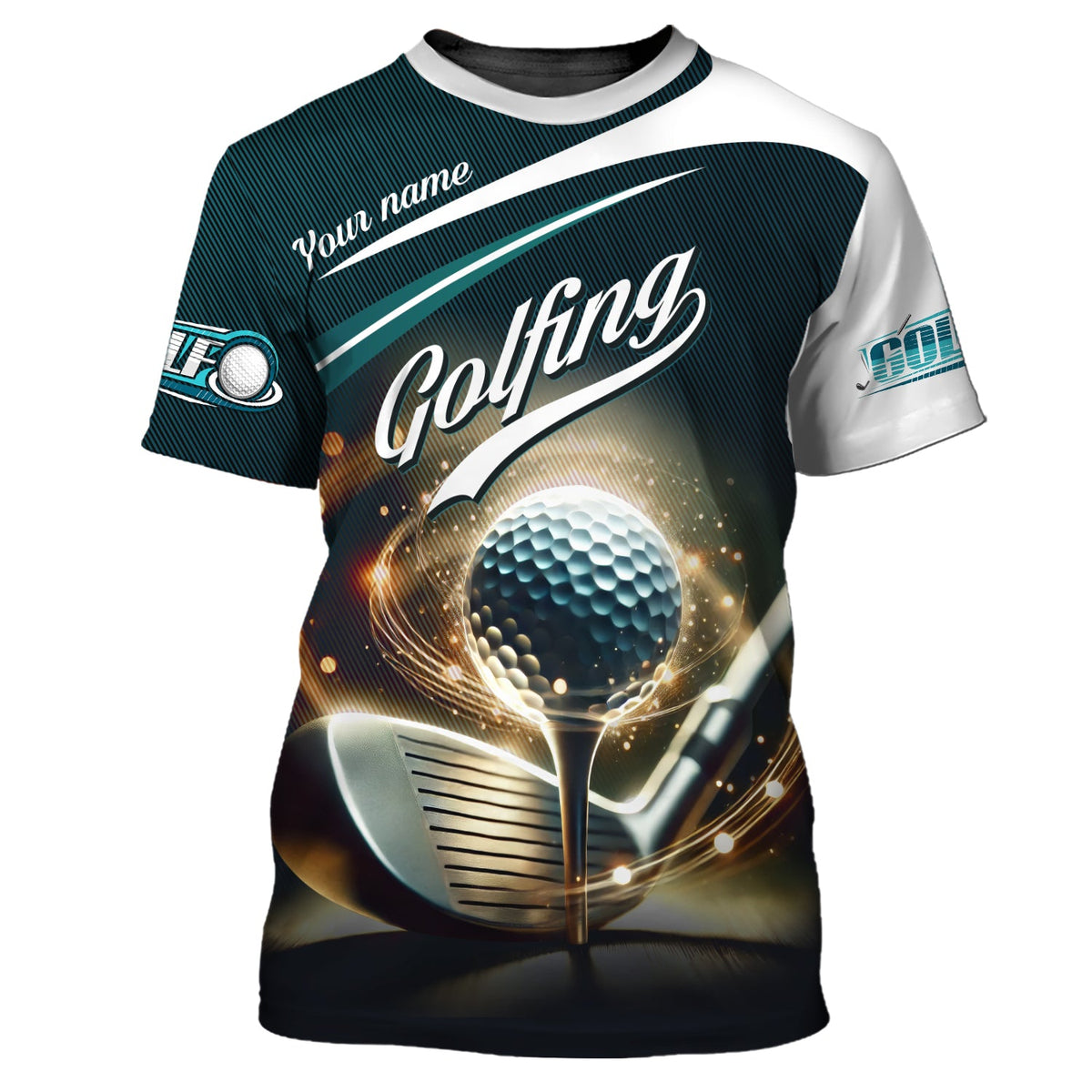 Custom Golf Polo Shirt, Golfing Apparel, Gift For Golfers