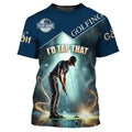 I'd Tap That Custom Golf Polo Shirt, Gift For Golfers, Golf Gift For Men