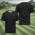 Funny Pattern Men Golf Polo Shirt, Gift For Golfers, Golf Gift For Men