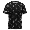 Funny Stick Figure Golf Polo Shirt, Gift For Golfers, Golf Gift For Him