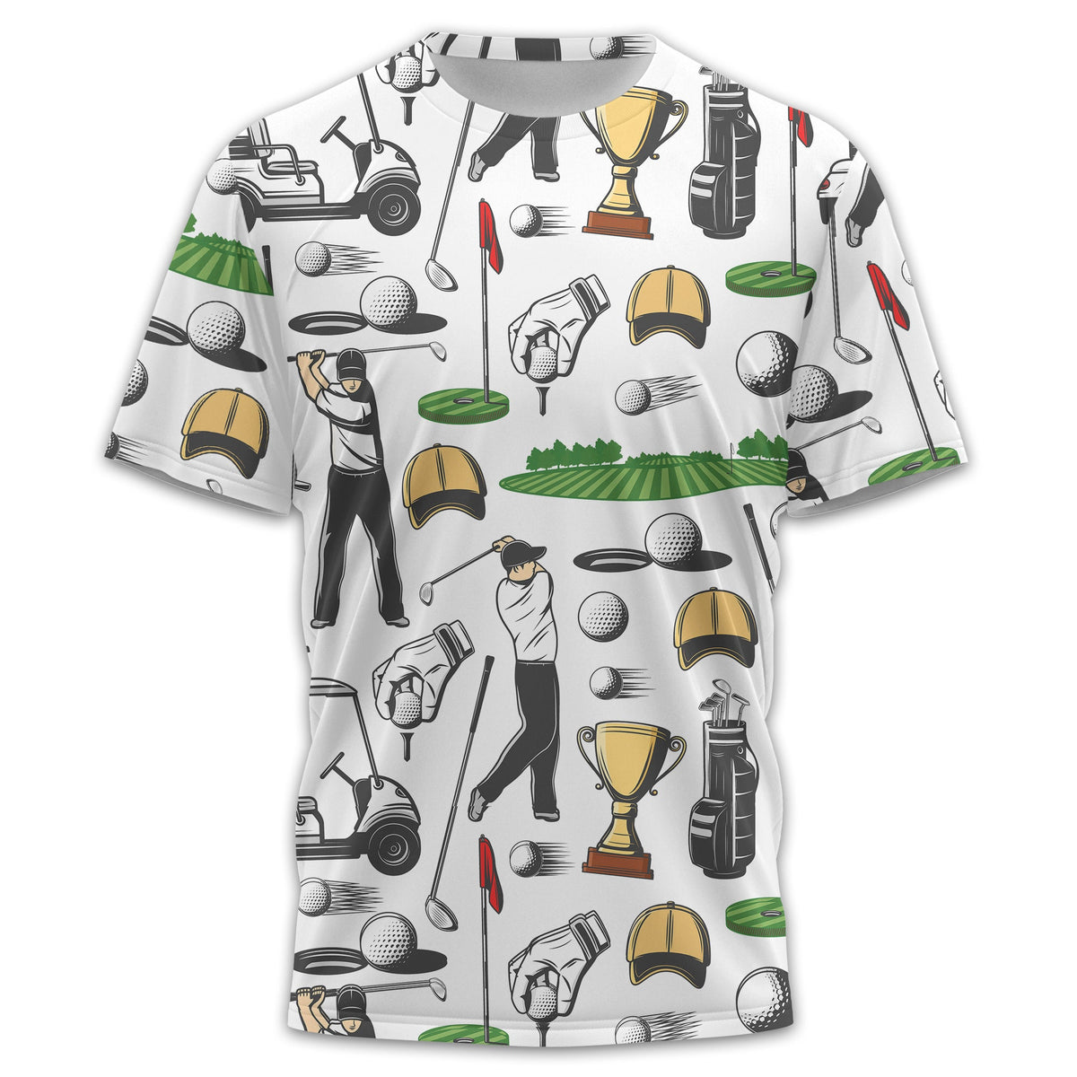 Equipment Men's Golf Polo Shirt, Funny Golf Shirt, Gift For Golfers