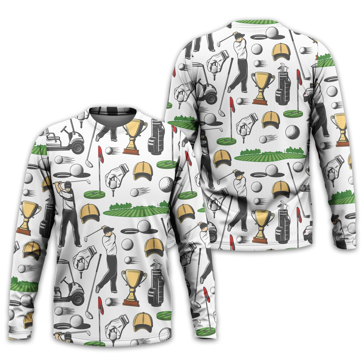 Equipment Men's Golf Polo Shirt, Funny Golf Shirt, Gift For Golfers