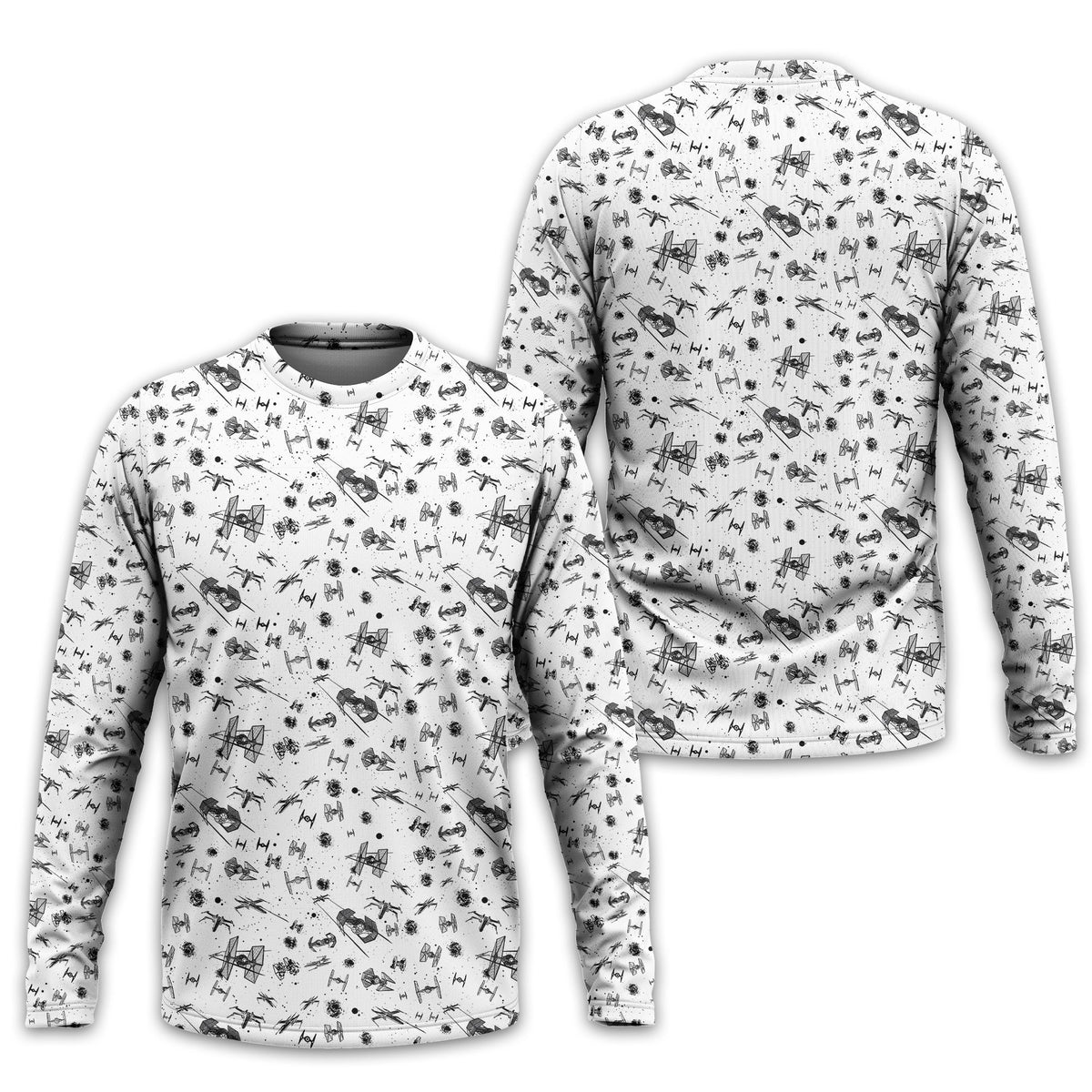 White Galaxy Golf Polo Shirt, Gift For Golfers, Golf Gift For Men