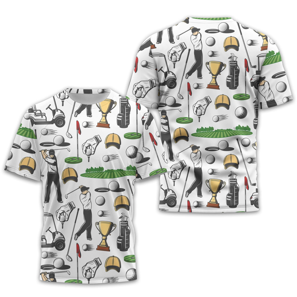Equipment Men's Golf Polo Shirt, Funny Golf Shirt, Gift For Golfers
