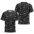 Black Galaxy Golf Polo Shirt, Gift For Golfers, Golf Gift For Men