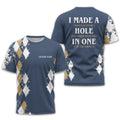 I Made A Bogey Personalized Golf Polo Shirt, Golf Shirt For Men, Gift For Golfers