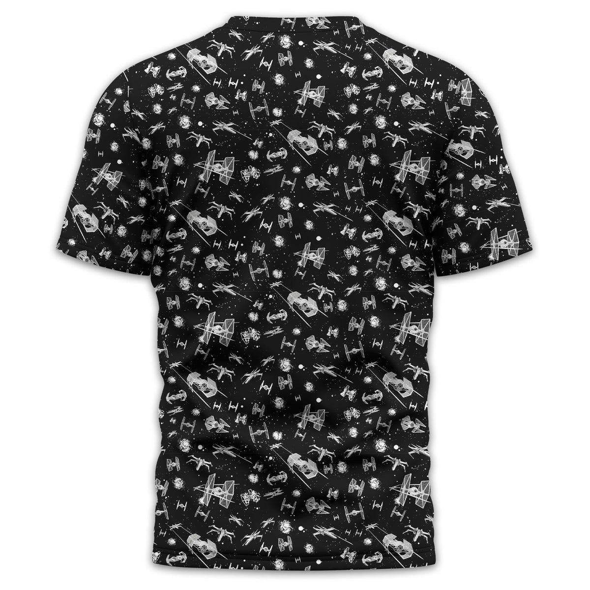 Black Galaxy Golf Polo Shirt, Gift For Golfers, Golf Gift For Men