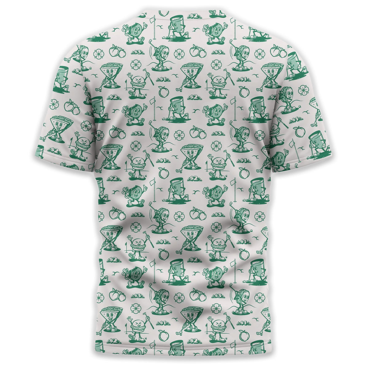 Breakfast Balls Men's Golf Polo Shirt, Golfing Apparel, Gift For Golfers