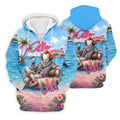 Killer Summer Vibes Scary Clown Golf Polo Shirt, Men's Golf Shirt, Printed Golf Shirts