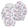 Funny Par Tee Girl Golfer Pattern Golf Polo Shirt, Polo Shirts For Men, Mens Golf Apparel