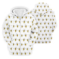 Cartoon Beer Mug Golfer Pattern Golf Polo Shirt, Polo Shirts For Men, Printed Golf Shirts