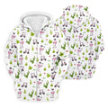 Pink Flamingo Golf Cart Cactus Hawaiian Golf Shirt, Mens Golf Polo, Golf Apparel For Men