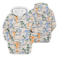 Beach Disc Golf Basket Pattern Polo Shirt, Hawaiian Golf Shirt, Golf Polo Shirts For Men