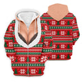 Funny Sexy Cleavage Christmas Golf Shirt, Golf Shirts For Men, Mens Golf Apparel