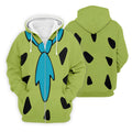 Green Stone Age Costume Hawaiian Golf Shirt, Mens Golf Polo, Golf Shirts For Men