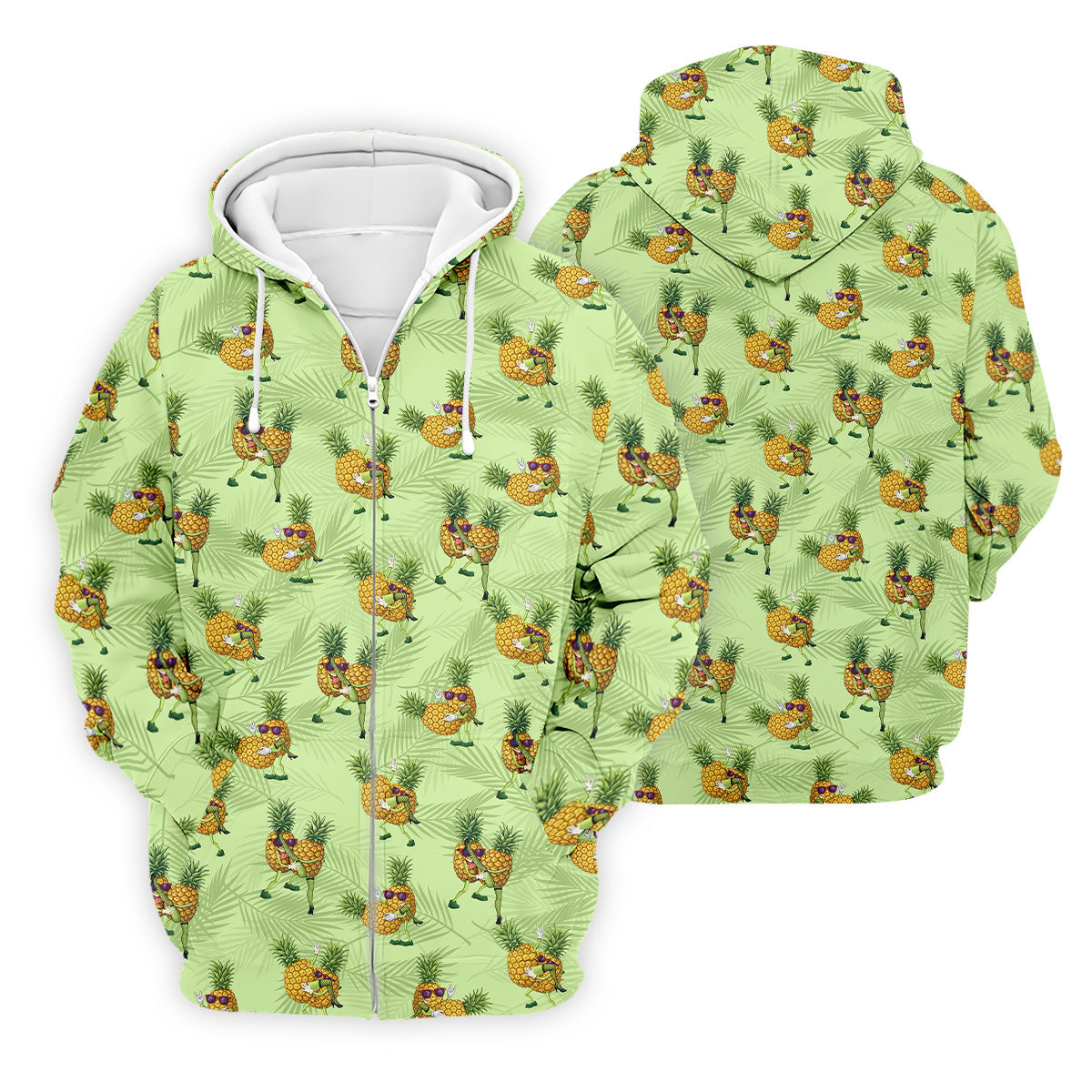 Pineapple Couple Naughty Position Fun Golf Shirts For Men, Valentines Golf Gift, Polo Shirts For Men