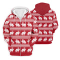 Reindeer Humping Seamless Pattern Golf Shirt, Christmas Golf Shirt, Golf Shirts For Men, Golf Gift For Men