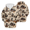 Jimothy Raccoon Costume Halloween Golf Polo Shirt, Golf Clothing, Mens Golf Shirt