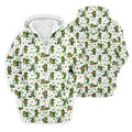 Funny Leprechaun Golf And Beer Shamrocks St Patrick's Day Golf Shirt, Golf Tops For Men, Polo For Men