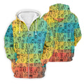 Funny Penis Doodle Color Block Golf Polo Shirt, Men's Golf Polo, Printed Golf Shirts