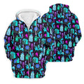 Haunted Ghost Halloween Hawaiian Golf Shirt, Mens Golf Shirts, Golf Polo Shirts For Men