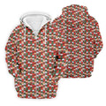 Fun Christmas Colorful Shirts For Men, Naughty Christmas Golf Shirt, Polo Shirts For Men, Golfing Apparel
