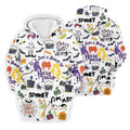 Halloween Witch Pattern Golf Polo Shirt, Mens Golf Shirts, Golf Apparel For Men