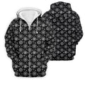 Dirty Funny Adult Humor Snowflakes Black Golf Shirt, Fun Men's Golf Polos, Christmas Golf Shirt, Polo Shirts For Men