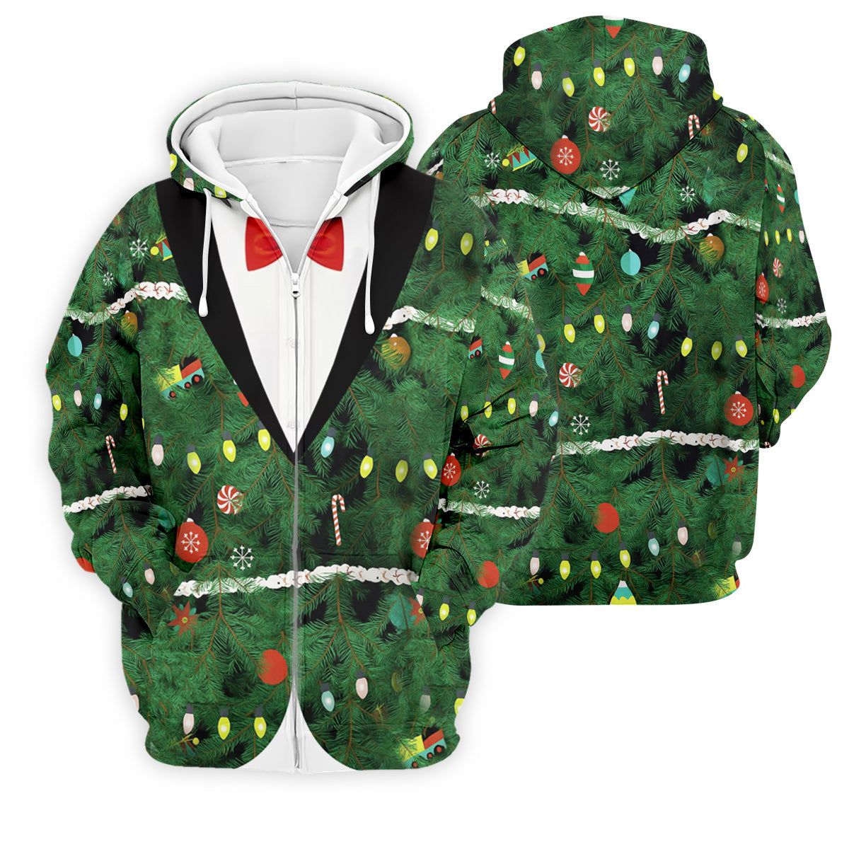Christmas Tree Needles Green Festive Men's Golf Polo Shirts, Christmas Golf Shirt, Golf Gift For Men