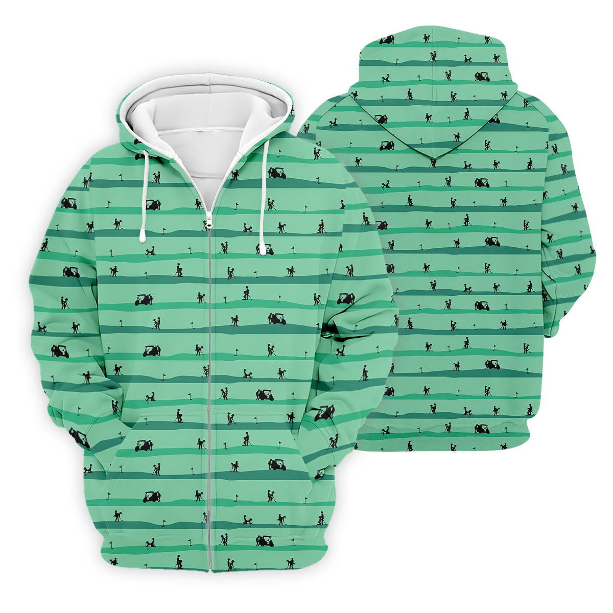 Funny Couple On Golf Course Polo Shirt, Naughty Golf Shirts For Men, Mens Golf Apparel