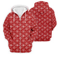 Dirty Funny Adult Humor Snowflakes Red Golf Shirt, Fun Men's Golf Polos, Christmas Golf Shirt, Polo Shirts For Men