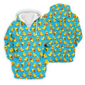 Funny Bikini Rubber Duck Golf Polo Shirt, Hawaiian Golf Shirt, Golf Polo Shirts For Men