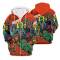 I Remember Halloween Classic Monster Golf Polo Shirt, Men's Golf Shirts, Hawaiian Golf Shirt