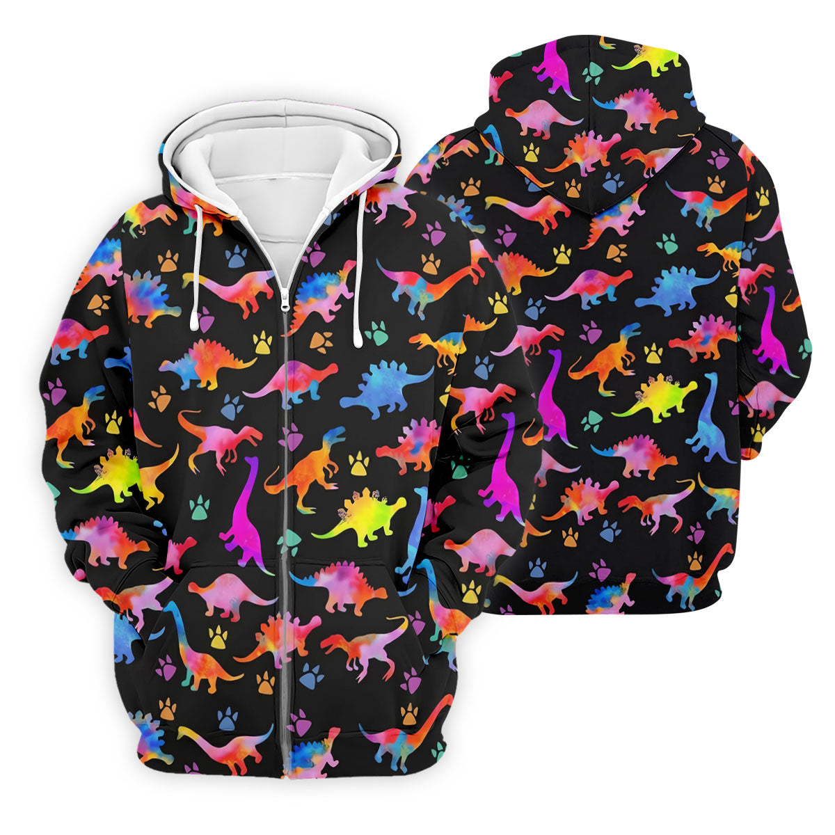 Dinosaur Lover Colorful Golf Shirt, Men’s Golf Shirt, Golf Polo Shirts For Men