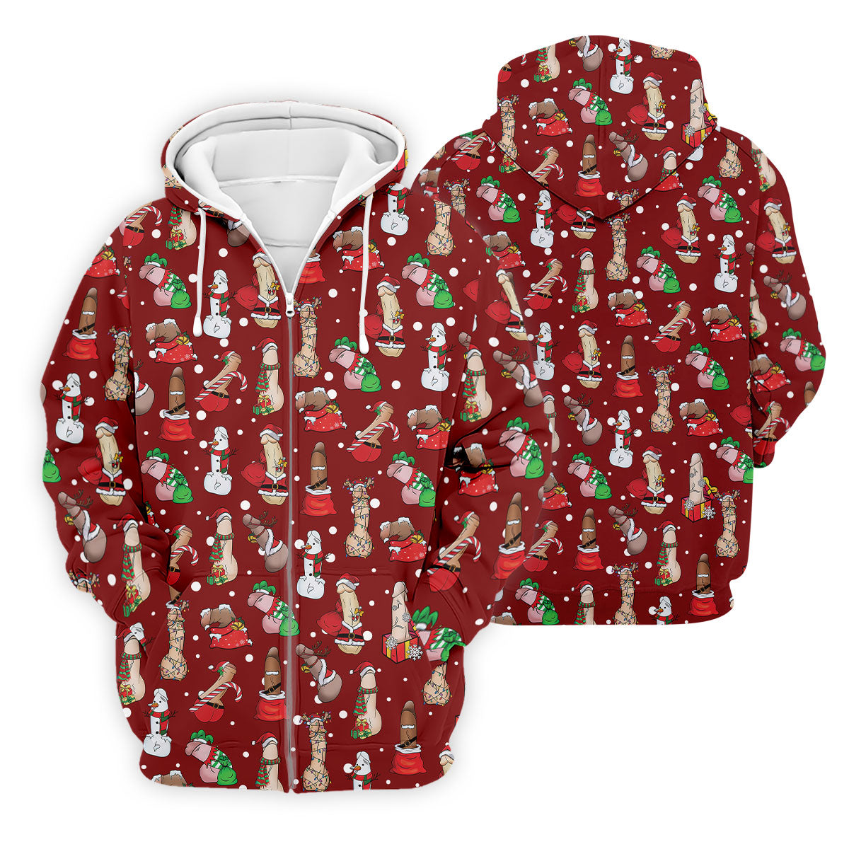 Naughty Santa Hat Christmas Polo Shirts, Unique Gift For Golfer, Polo Shirts For Men, Golf Gift For Men