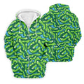 Golf Course Layout Golf Shirt, Fairway Water Hazard Pattern, Golf Shirt For Men