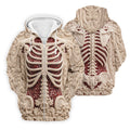 Knitted Skeleton Sequin Halloween Polo Shirt, Mens Golf Polo, Golf Apparel For Men