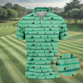 Funny Couple On Golf Course Polo Shirt, Naughty Golf Shirts For Men, Mens Golf Apparel