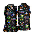 Neon Golf Clubs Golf Shirt, Funny Golf Shirt, Couple Golf Shirt, Matching Golf Shirt, His And Hers Golf Shirts