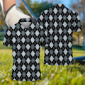 Argyle Golf Polo Shirt, Golf Gifts For Men, Golf Gift Ideas