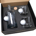 Personalized Golf Ball Glasses, Golf Whiskey Glass Set, Golf Gifts For Men