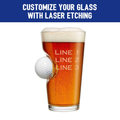 Personalized Golf Ball Glasses, Golf Whiskey Glass Set, Golf Gifts For Men