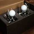 Personalized Golf Ball Glasses, Golf Whiskey Glass Set, Golf Gifts For Men