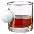 Personalized Golf Ball Glasses, Golf Whiskey Glass Set, Golf Gifts For Men
