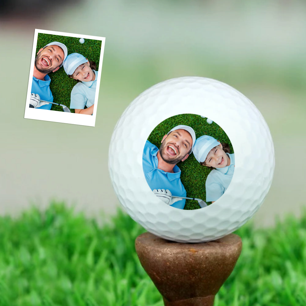 Best Dad Ever Golf Balls, Golf Decor, Golf Gift For Men, Christmas Golf Gift