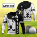 Golf Swing Personalize Name Golf Polo Shirt, Golf Apparel, Golf Gift For Men